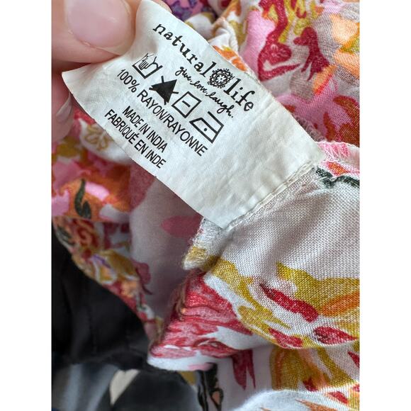 Natural Life Floral Maxi Dress Size Medium - Picture 4 of 8